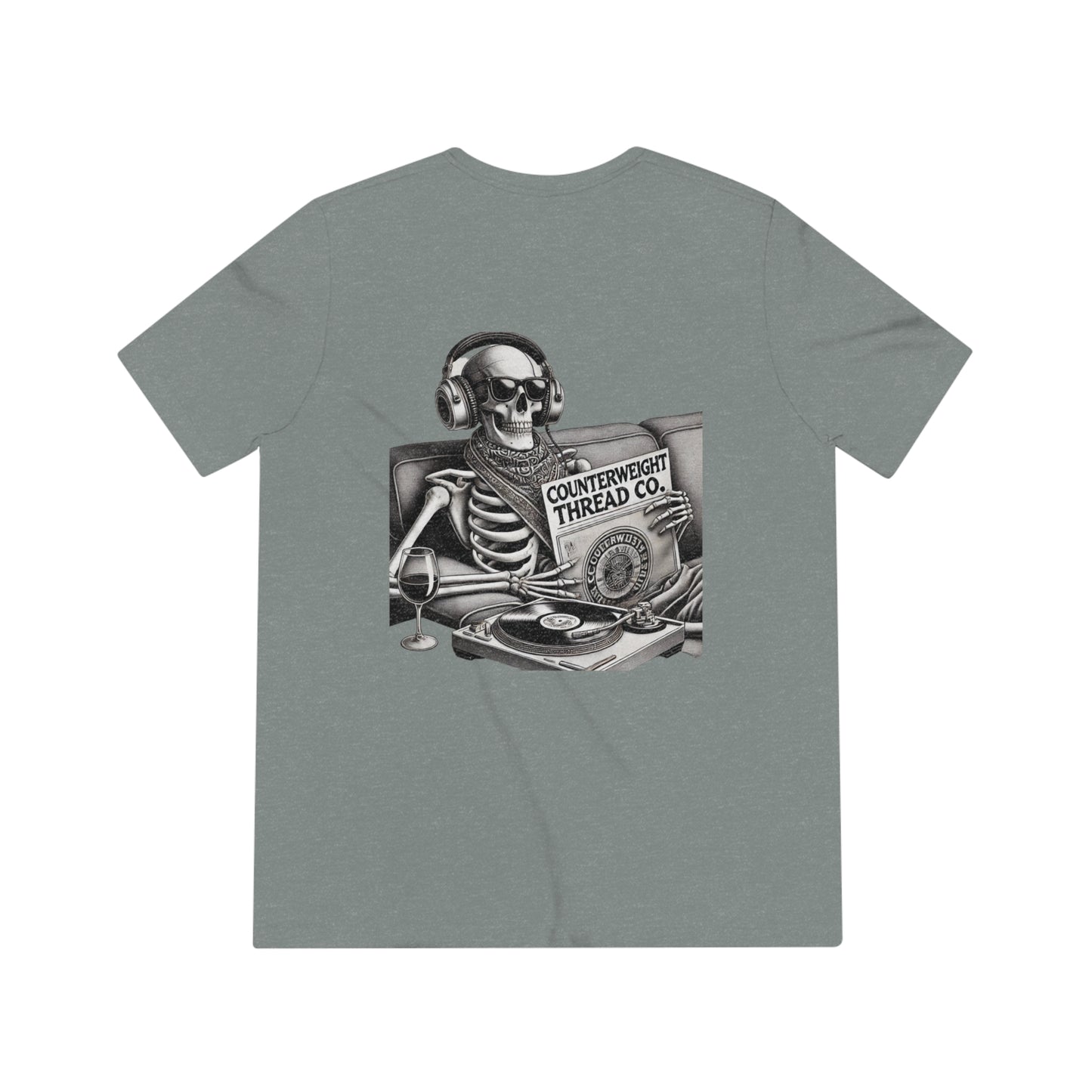 At Dawn Bones Triblend Tee